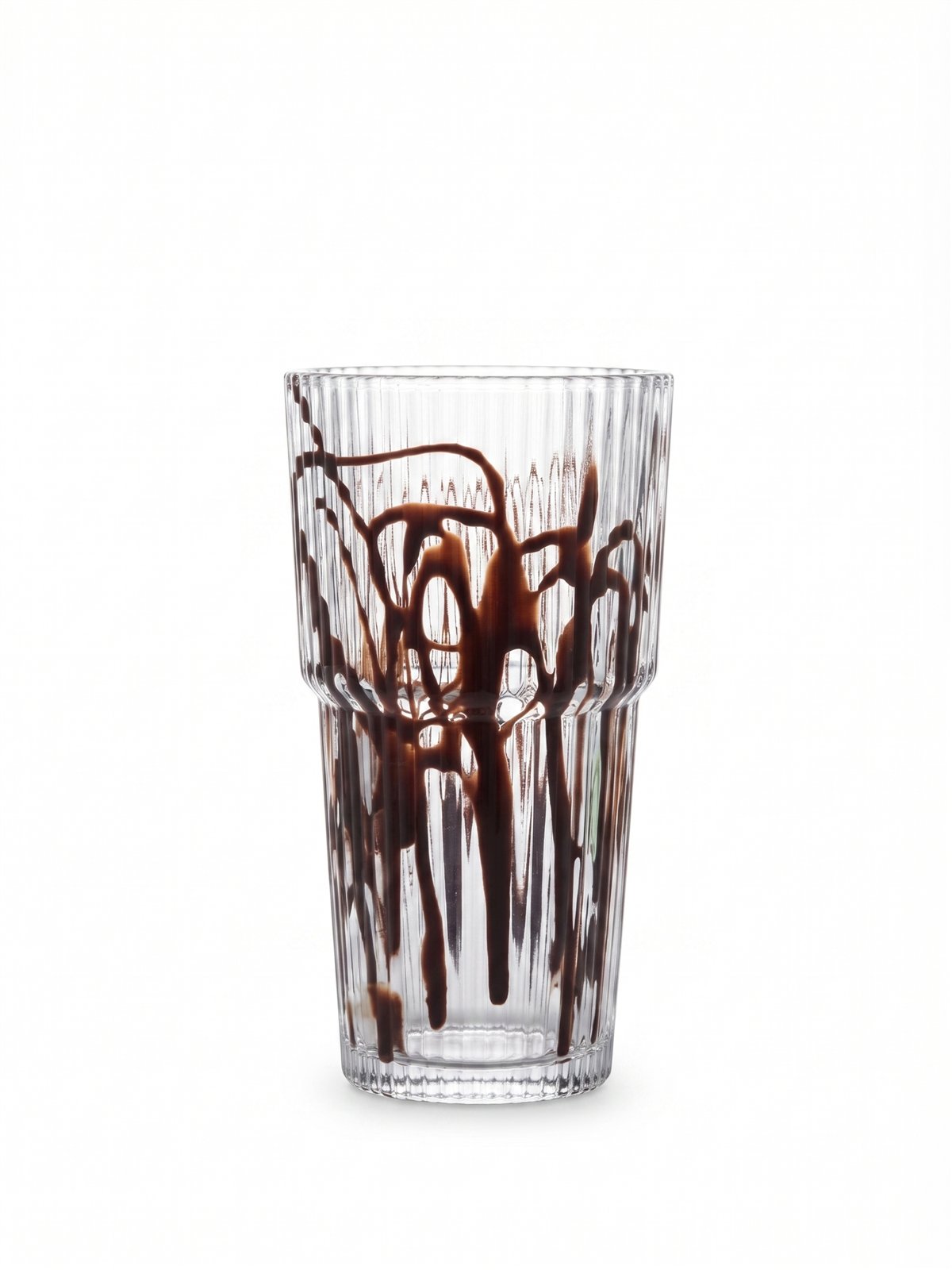 Schokoladensoße im Glas