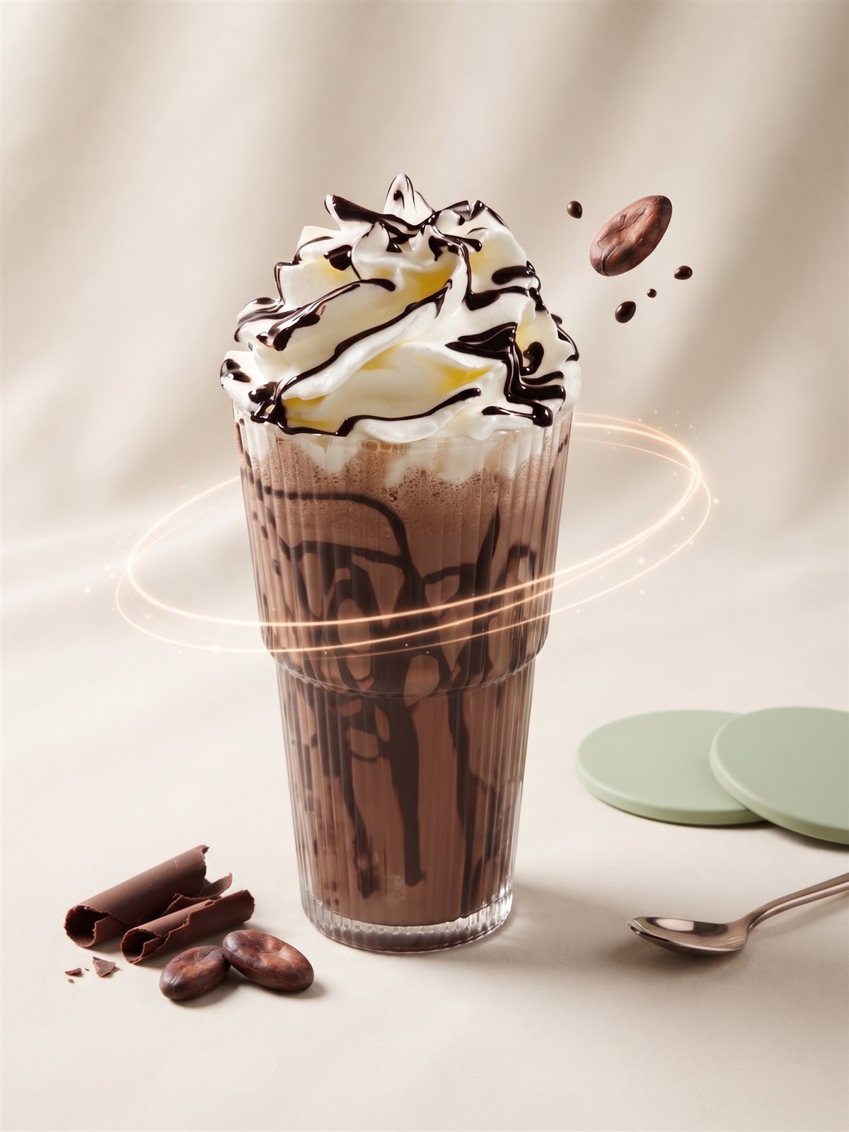 Fertige Eisschokolade